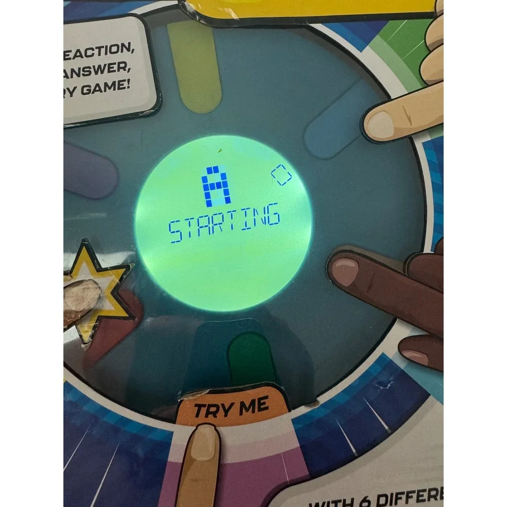 Press to Guess Electronic Party Game by‎ Buffalo Fast Reaction Category Game